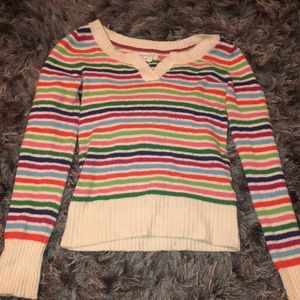 Rainbow sweater